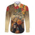 Dia de Los Muertos Mexico Family Matching Off Shoulder Maxi Dress and Hawaiian Shirt Aztec Goddess Mictecacihuatl LT7 - Wonder Print Shop
