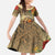 Dia de Los Muertos Mexico Family Matching Puletasi and Hawaiian Shirt Aztec Goddess Mictecacihuatl - Wonder Print Shop