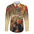 Dia de Los Muertos Mexico Family Matching Puletasi and Hawaiian Shirt Aztec Goddess Mictecacihuatl - Wonder Print Shop