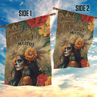 Dia de Los Muertos Mexico Garden Flag Aztec Goddess Mictecacihuatl - Wonder Print Shop