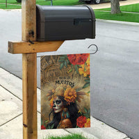 Dia de Los Muertos Mexico Garden Flag Aztec Goddess Mictecacihuatl - Wonder Print Shop