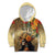 Dia de Los Muertos Mexico Kid Hoodie Aztec Goddess Mictecacihuatl - Wonder Print Shop