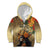 Dia de Los Muertos Mexico Kid Hoodie Aztec Goddess Mictecacihuatl - Wonder Print Shop