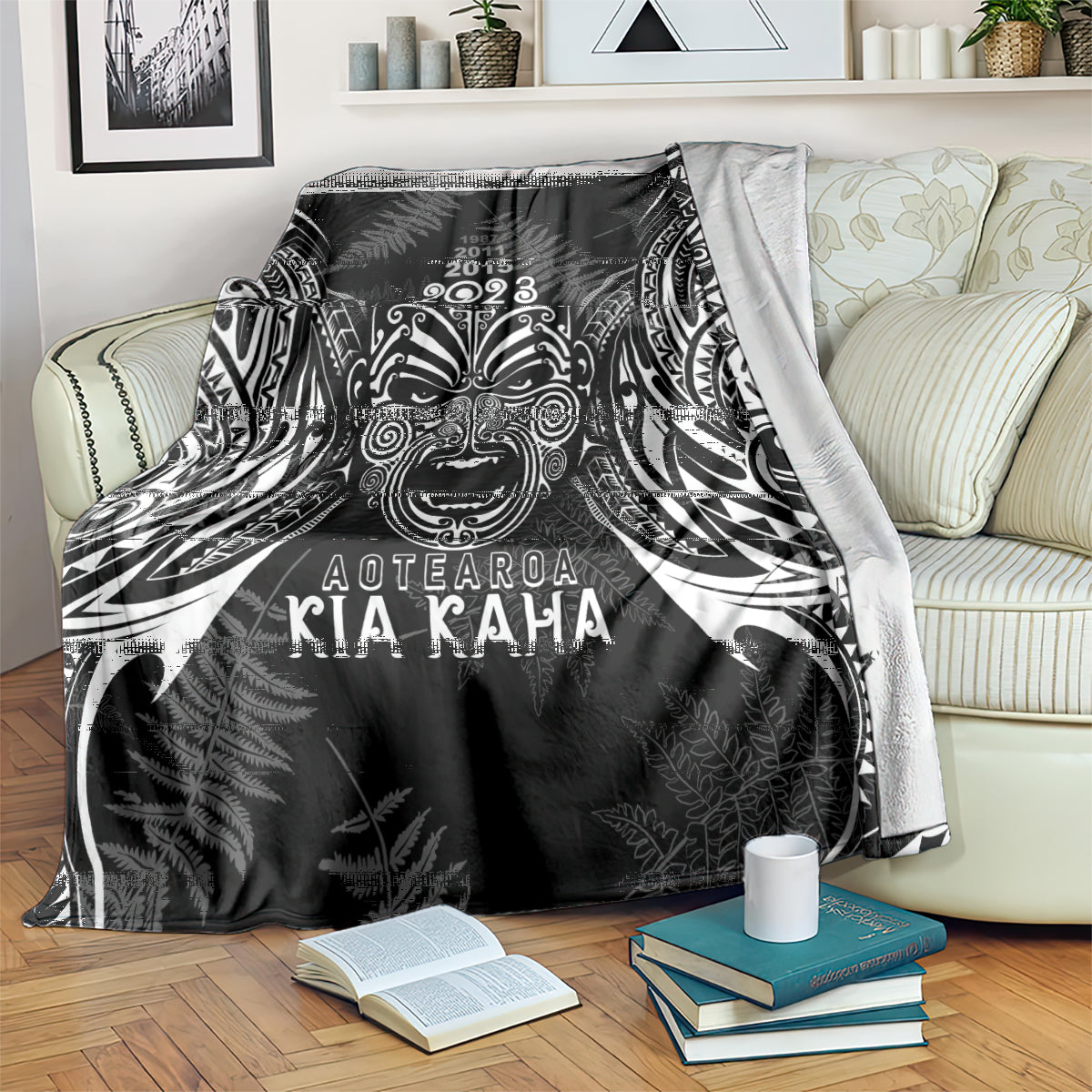 custom-new-zealand-rugby-blanket-2023-world-cup-aotearoa-haka-face