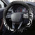 New Zealand Rugby Steering Wheel Cover 2023 World Cup Aotearoa Haka Face - Wonder Print Shop