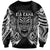 Custom New Zealand Rugby Sweatshirt 2023 World Cup Aotearoa Haka Face - Wonder Print Shop