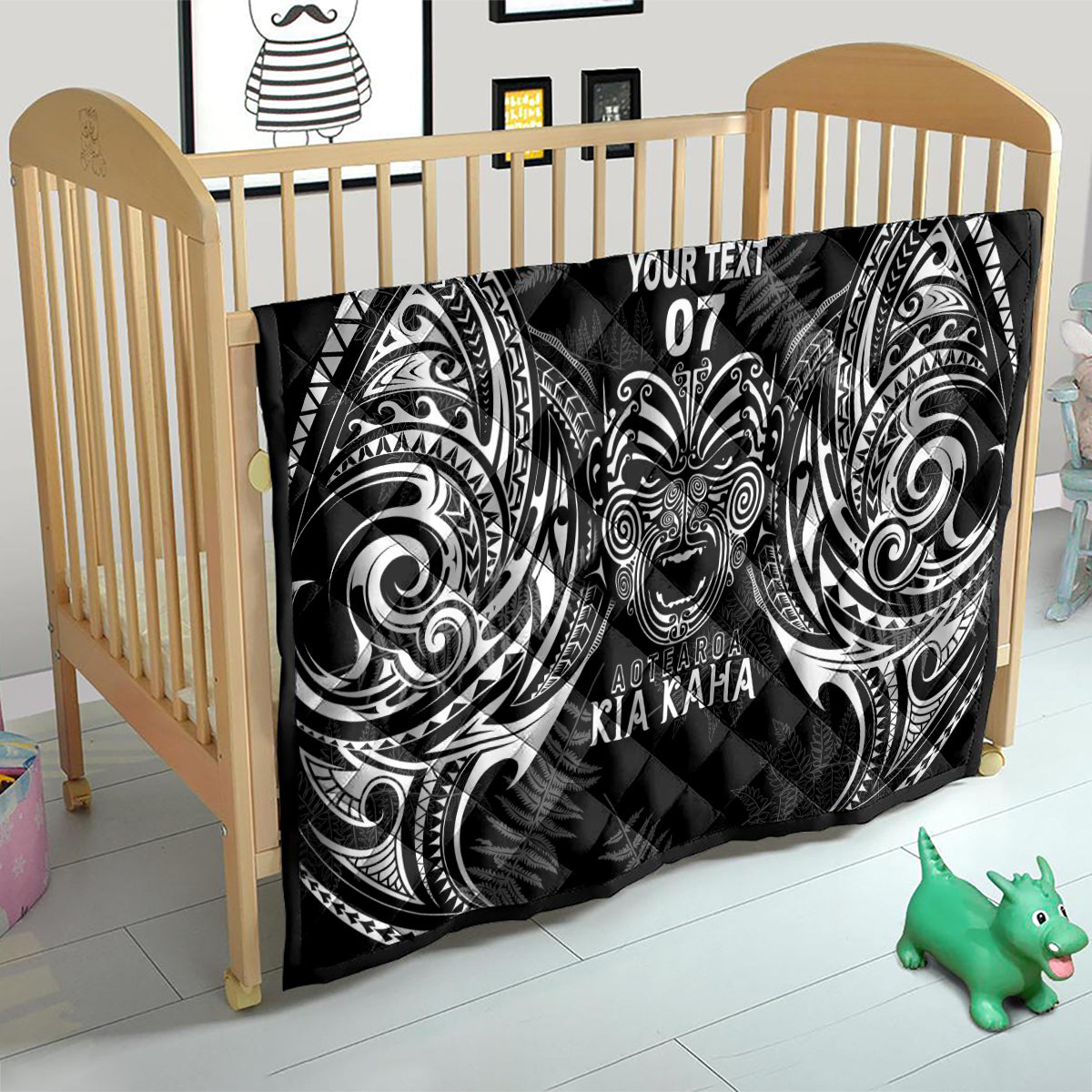 New Zealand Rugby Quilt 2023 World Cup Aotearoa Create History - Wonder Print Shop