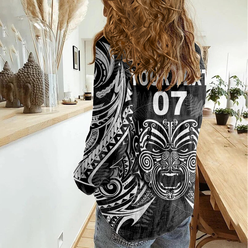 New Zealand Rugby Women Casual Shirt 2023 World Cup Aotearoa Create History - Wonder Print Shop