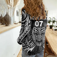 New Zealand Rugby Women Casual Shirt 2023 World Cup Aotearoa Create History - Wonder Print Shop