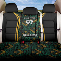 Jamaica Reggae Boyz Custom Back Car Seat Cover Ethnic Motifs LT7 - Wonder Print Shop
