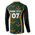 Jamaica Reggae Boyz Custom Button Sweatshirt Ethnic Motifs LT7 - Wonder Print Shop