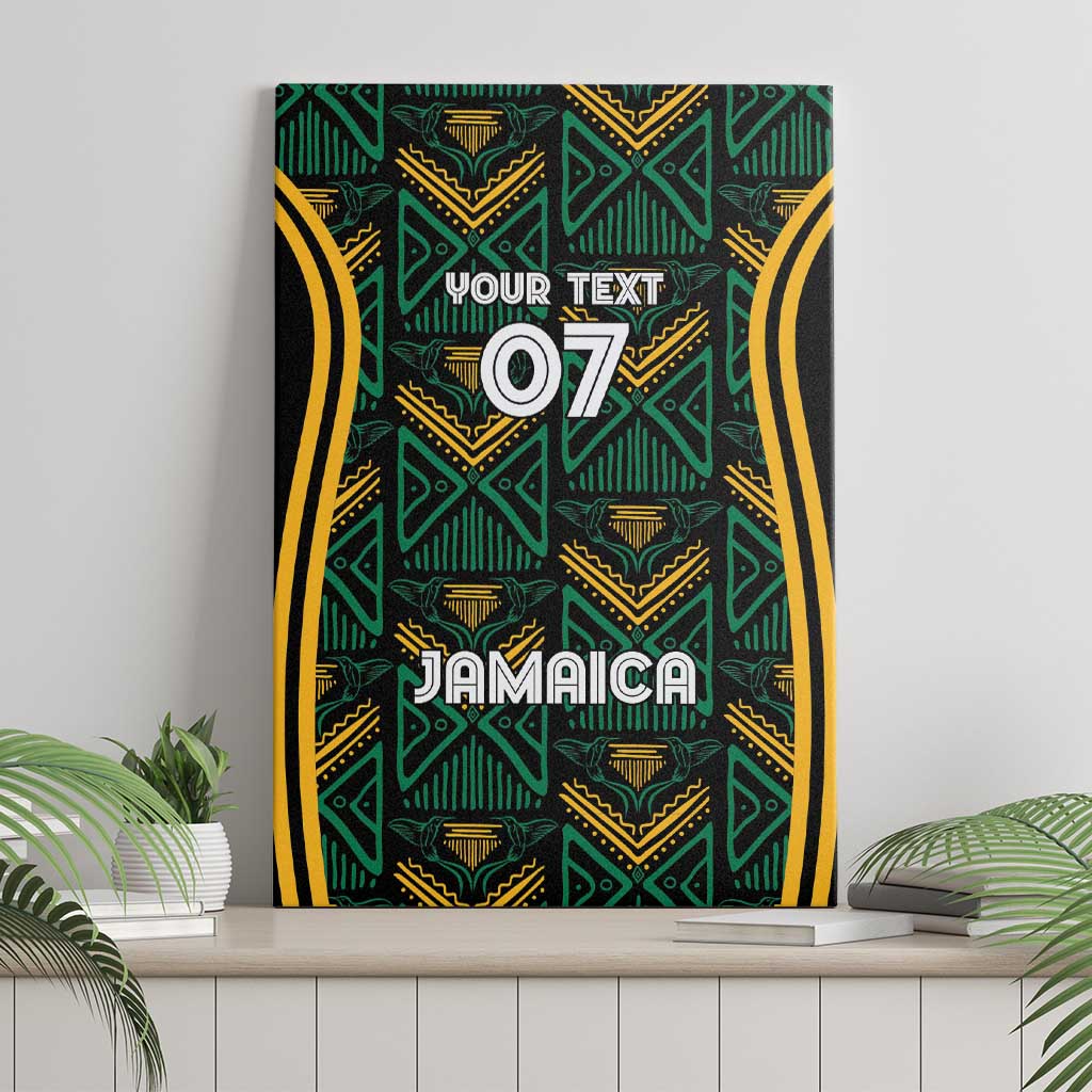 Jamaica Reggae Boyz Custom Canvas Wall Art Ethnic Motifs LT7 - Wonder Print Shop