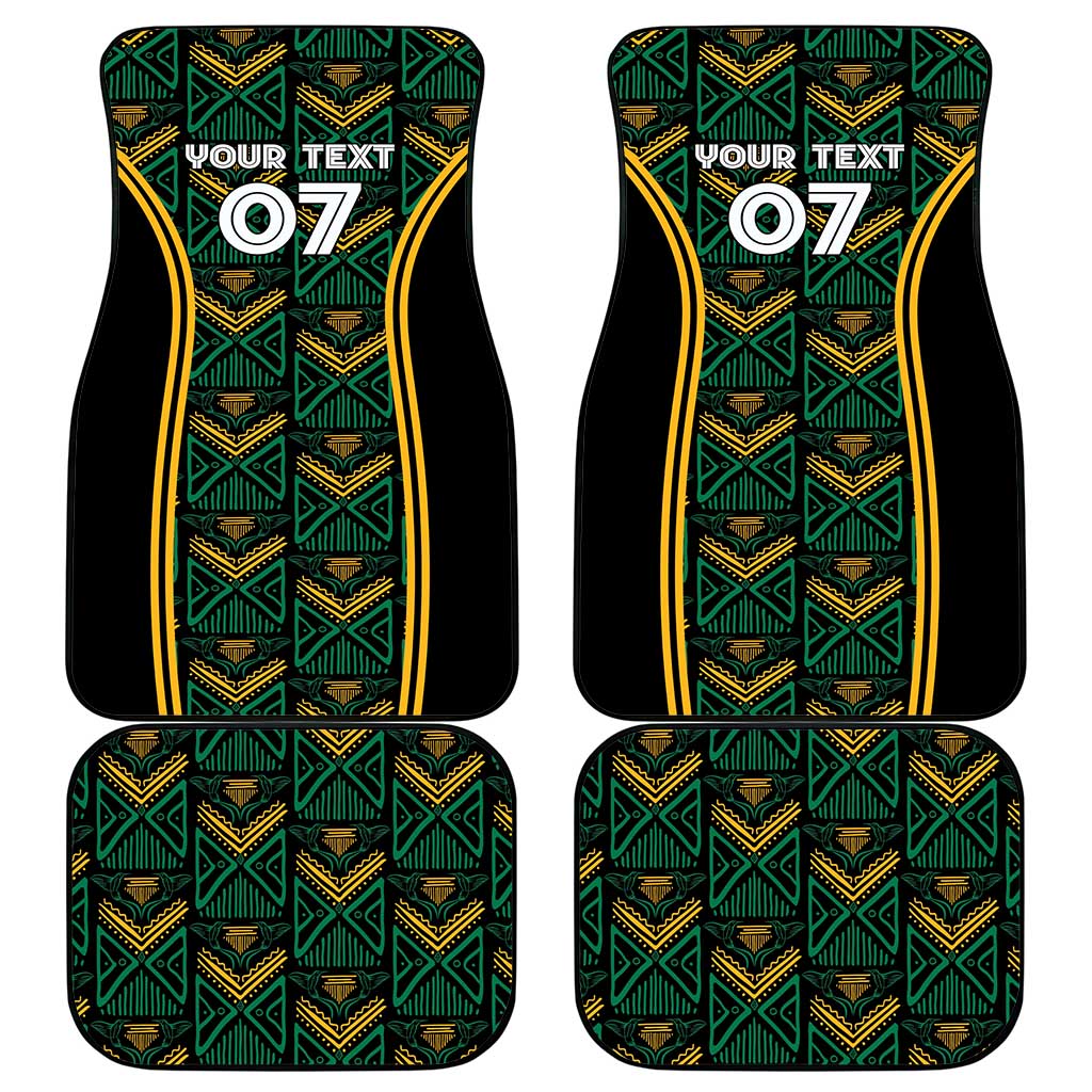 Jamaica Reggae Boyz Custom Car Mats Ethnic Motifs LT7 - Wonder Print Shop
