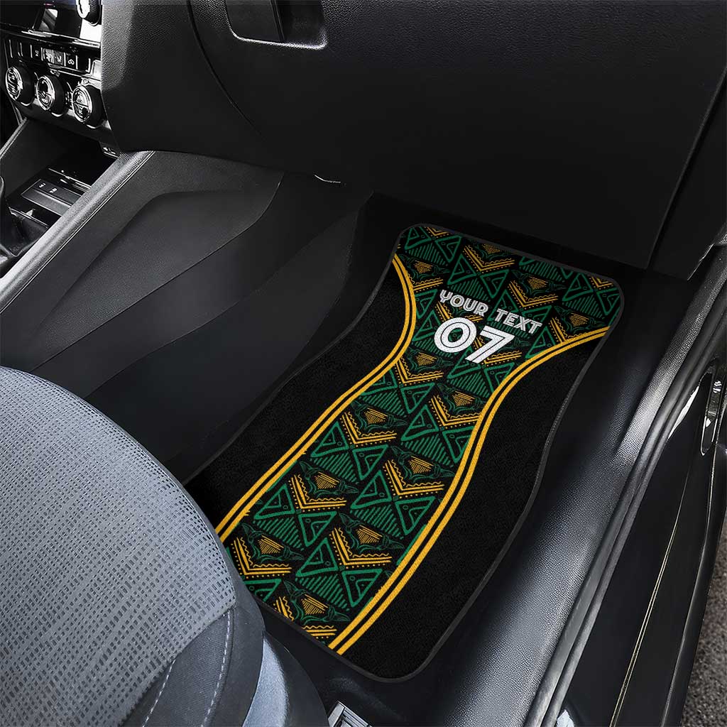 Jamaica Reggae Boyz Custom Car Mats Ethnic Motifs LT7 - Wonder Print Shop