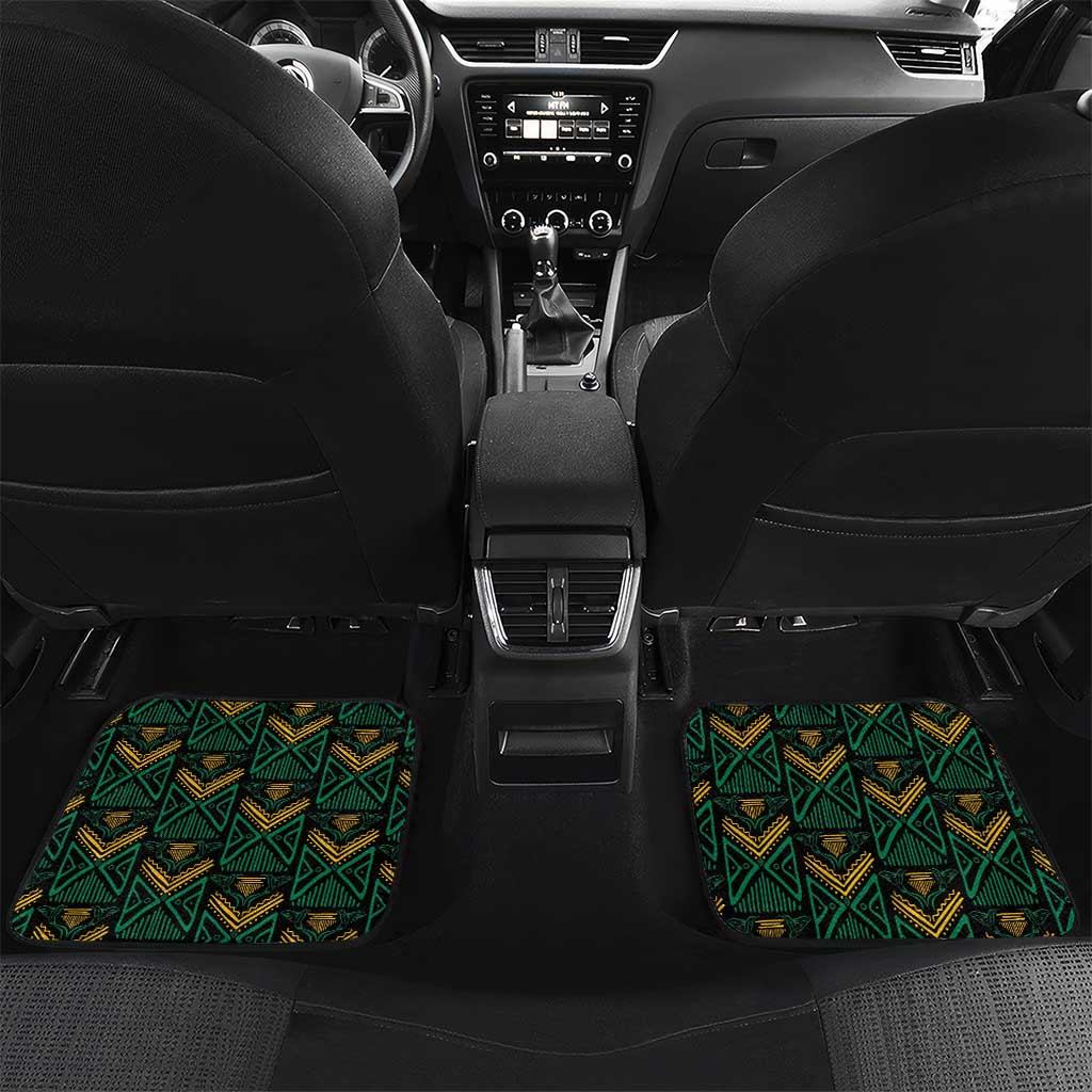 Jamaica Reggae Boyz Custom Car Mats Ethnic Motifs LT7 - Wonder Print Shop
