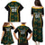 Jamaica Reggae Boyz Custom Family Matching Puletasi and Hawaiian Shirt Ethnic Motifs - Wonder Print Shop
