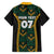 Jamaica Reggae Boyz Custom Family Matching Puletasi and Hawaiian Shirt Ethnic Motifs - Wonder Print Shop