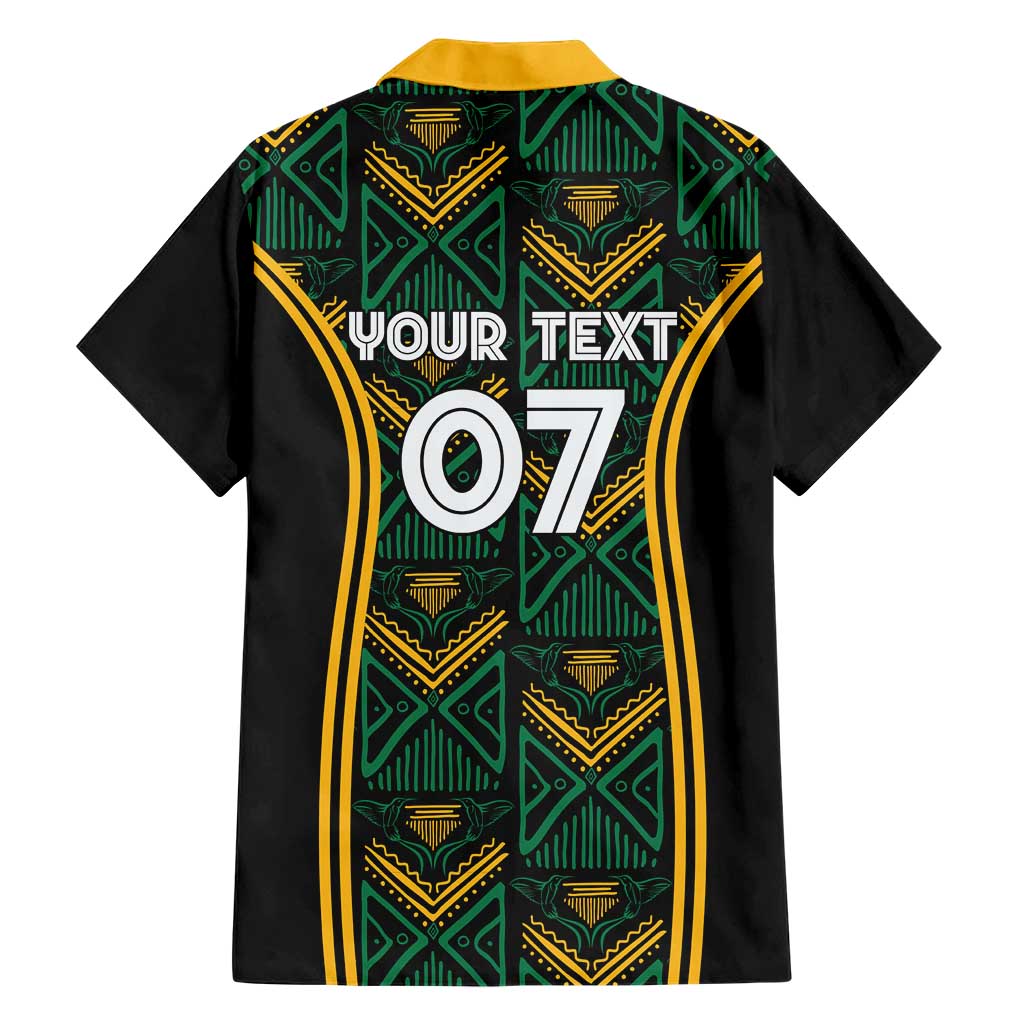 Jamaica Reggae Boyz Custom Hawaiian Shirt Ethnic Motifs - Wonder Print Shop