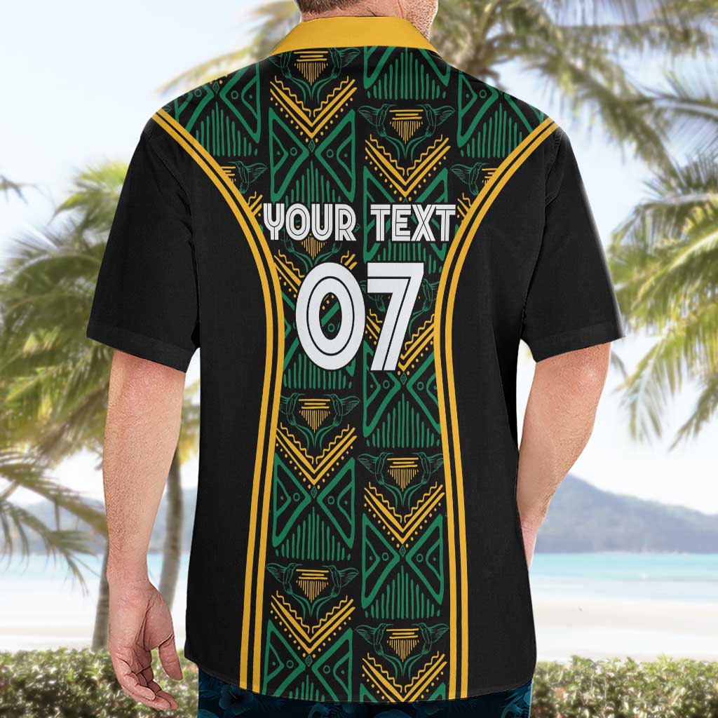 Jamaica Reggae Boyz Custom Hawaiian Shirt Ethnic Motifs - Wonder Print Shop