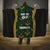 Jamaica Reggae Boyz Custom Hooded Blanket Ethnic Motifs