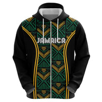 Jamaica Reggae Boyz Custom Hoodie Ethnic Motifs - Wonder Print Shop