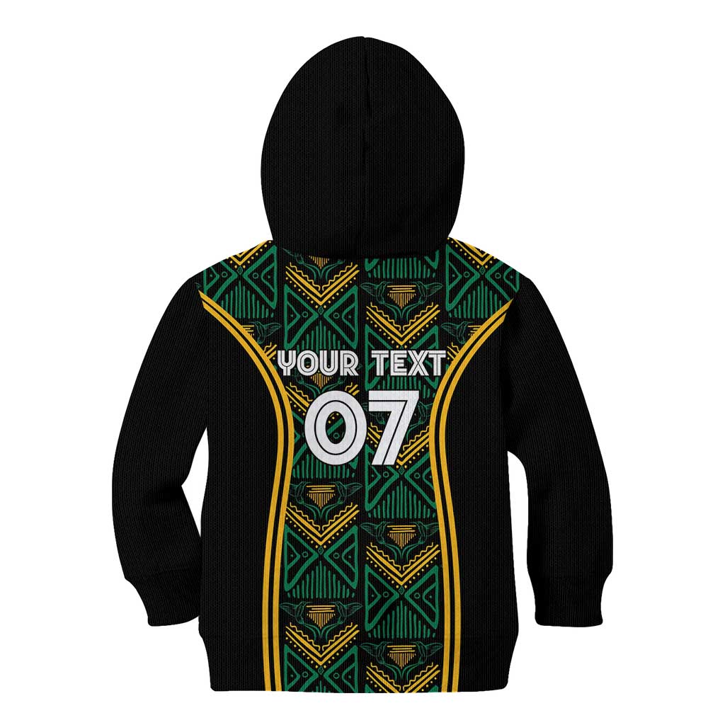 Jamaica Reggae Boyz Custom Kid Hoodie Ethnic Motifs - Wonder Print Shop