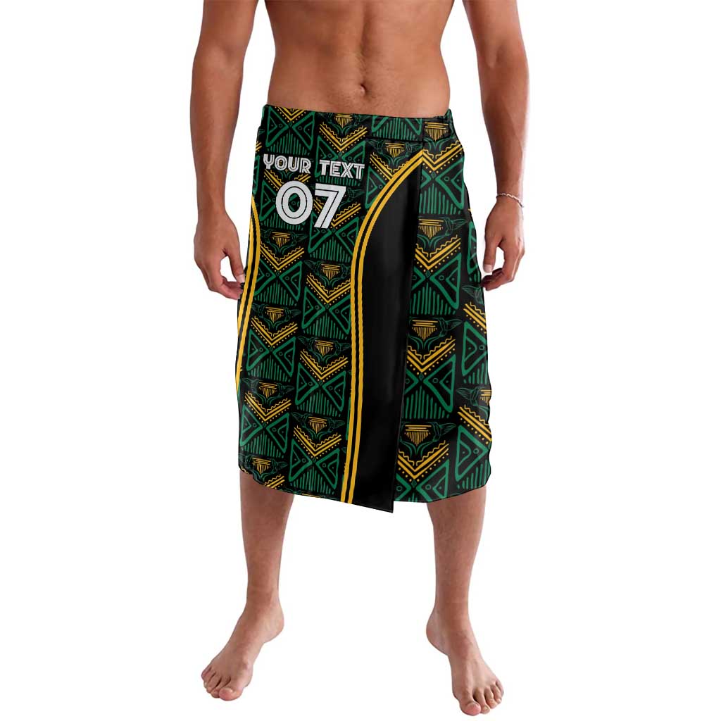 Jamaica Reggae Boyz Custom Lavalava Ethnic Motifs - Wonder Print Shop