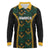 Jamaica Reggae Boyz Custom Long Sleeve Polo Shirt Ethnic Motifs - Wonder Print Shop