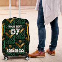 Jamaica Reggae Boyz Custom Luggage Cover Ethnic Motifs - Wonder Print Shop