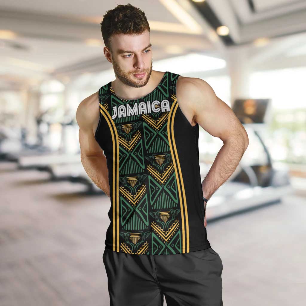 Jamaica Reggae Boyz Custom Men Tank Top Ethnic Motifs - Wonder Print Shop