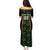 Jamaica Reggae Boyz Custom Puletasi Ethnic Motifs - Wonder Print Shop