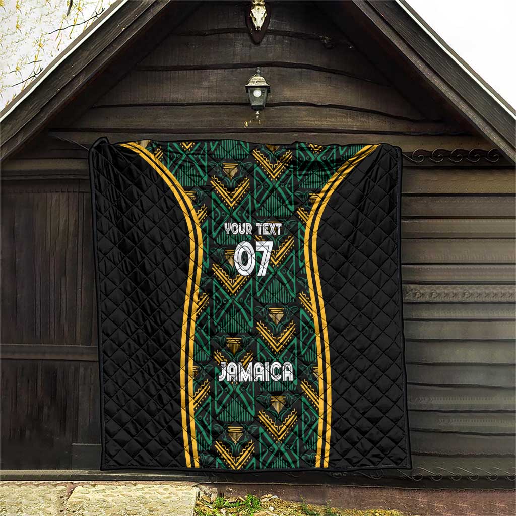 Jamaica Reggae Boyz Custom Quilt Ethnic Motifs - Wonder Print Shop