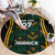 Jamaica Reggae Boyz Custom Round Carpet Ethnic Motifs