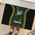 Jamaica Reggae Boyz Custom Rubber Doormat Ethnic Motifs - Wonder Print Shop