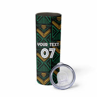 Jamaica Reggae Boyz Custom Skinny Tumbler Ethnic Motifs - Wonder Print Shop