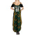 Jamaica Reggae Boyz Custom Summer Maxi Dress Ethnic Motifs - Wonder Print Shop