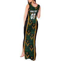Jamaica Reggae Boyz Custom Tank Maxi Dress Ethnic Motifs - Wonder Print Shop
