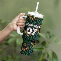 Jamaica Reggae Boyz Custom Tumbler With Handle Ethnic Motifs - Wonder Print Shop