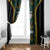 Jamaica Reggae Boyz Custom Window Curtain Ethnic Motifs - Wonder Print Shop