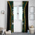Jamaica Reggae Boyz Custom Window Curtain Ethnic Motifs - Wonder Print Shop