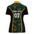 Jamaica Reggae Boyz Custom Women Polo Shirt Ethnic Motifs - Wonder Print Shop