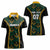 Jamaica Reggae Boyz Custom Women Polo Shirt Ethnic Motifs - Wonder Print Shop