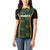 Jamaica Reggae Boyz Custom Women Polo Shirt Ethnic Motifs - Wonder Print Shop