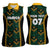 Jamaica Reggae Boyz Custom Women Sleeveless Polo Shirt Ethnic Motifs - Wonder Print Shop