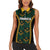 Jamaica Reggae Boyz Custom Women Sleeveless Polo Shirt Ethnic Motifs - Wonder Print Shop