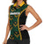 Jamaica Reggae Boyz Custom Women Sleeveless Polo Shirt Ethnic Motifs - Wonder Print Shop