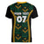 Jamaica Reggae Boyz Custom Women V-Neck T-Shirt Ethnic Motifs - Wonder Print Shop