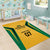 Jamaica Custom Area Rug Ethnic Motifs - Gold Accents LT7 - Wonder Print Shop