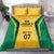 Jamaica Custom Bedding Set Ethnic Motifs - Gold Accents LT7 - Wonder Print Shop