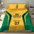 Jamaica Custom Bedding Set Ethnic Motifs - Gold Accents LT7 - Wonder Print Shop